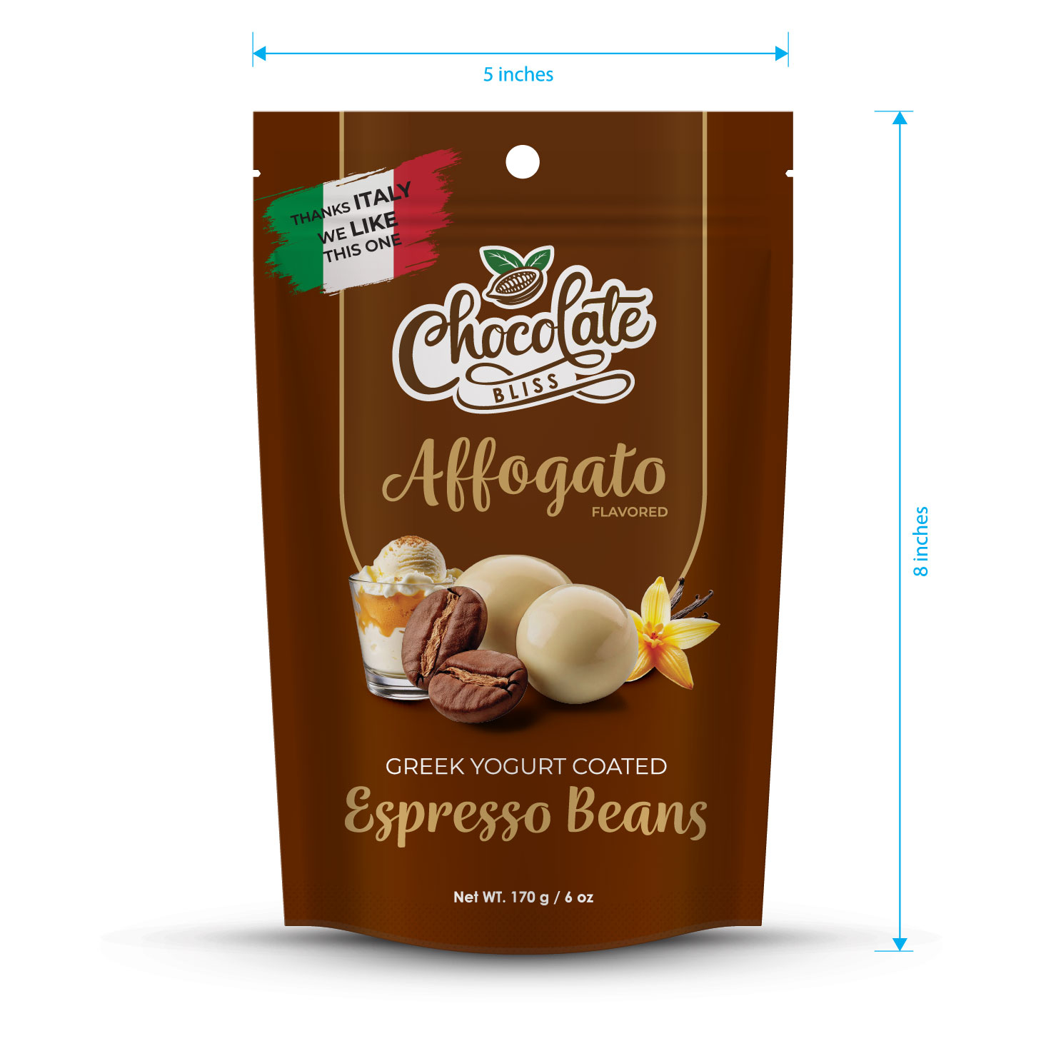 Affogato Greek Yogurt Coated Espresso Beans 2