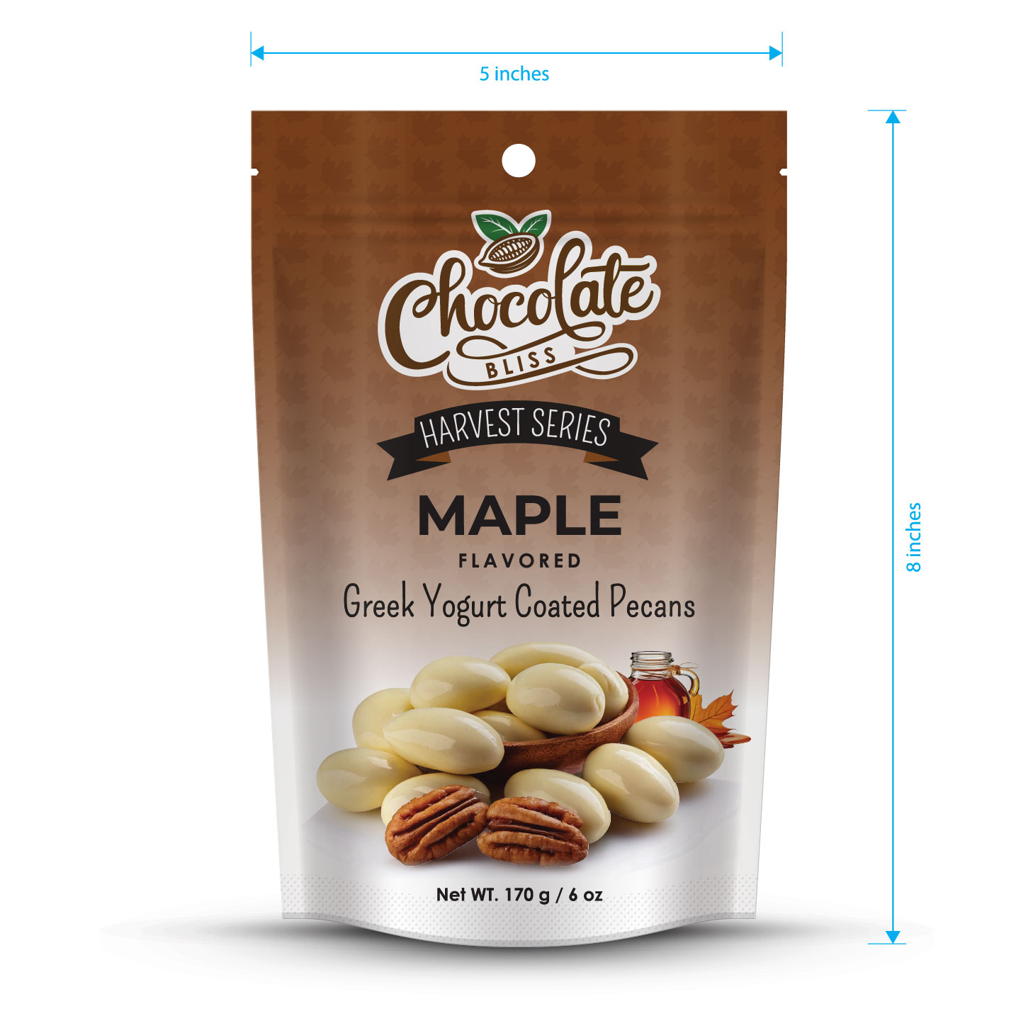 Greek Yogurt Coated Peacan