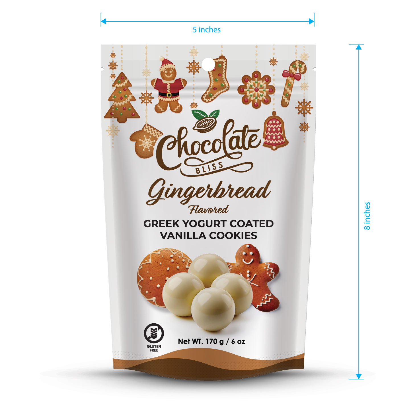 Greek Yogurt Coated Vanilla Cookies